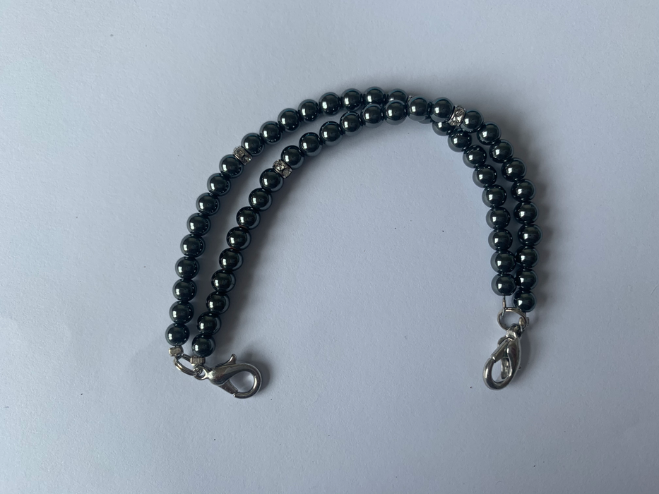 Black Hematite/Swarovski