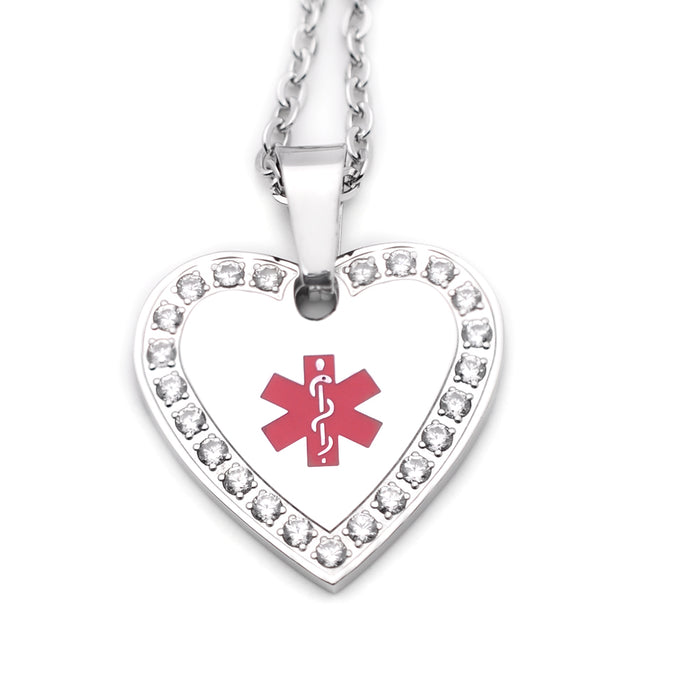 HeartShield Medical ID Necklace