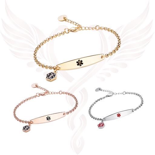 Pretty medical alert bracelets deals