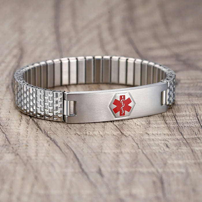 Easy Fit Stretch Medical ID Bracelet