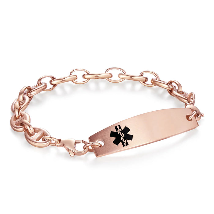 Horseshoe Medical ID Bracelet My Identity Medical ID Jewellery