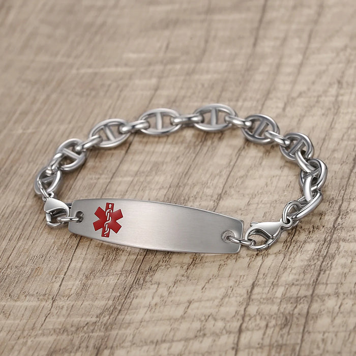 Horseshoe Medical ID Bracelet My Identity Medical ID Jewellery