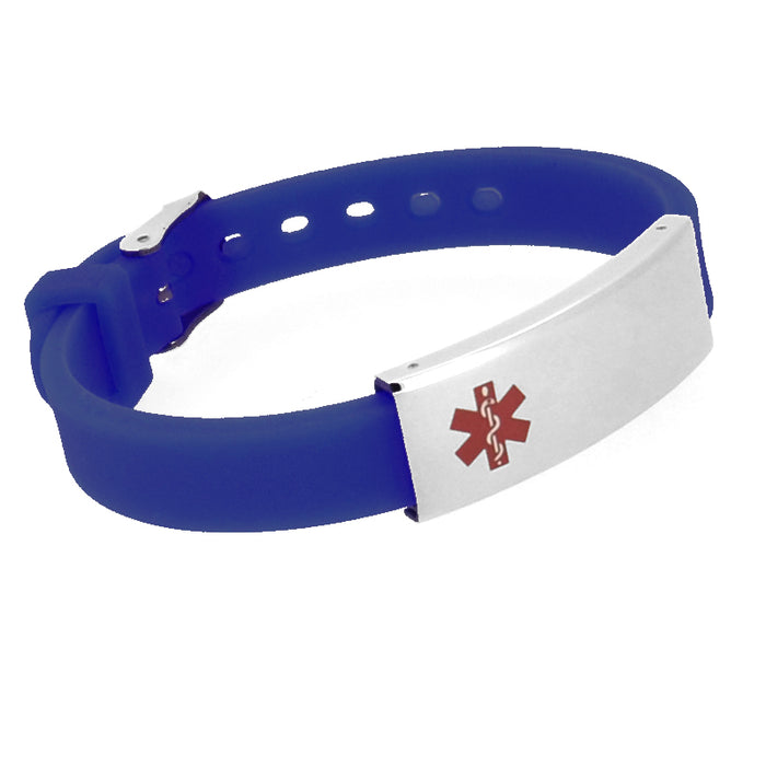 Silicone 2025 id bracelet