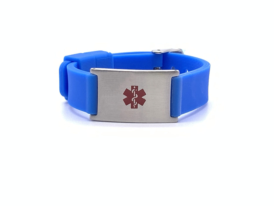 Whiti Medical ID - Silicone ROYAL BLUE